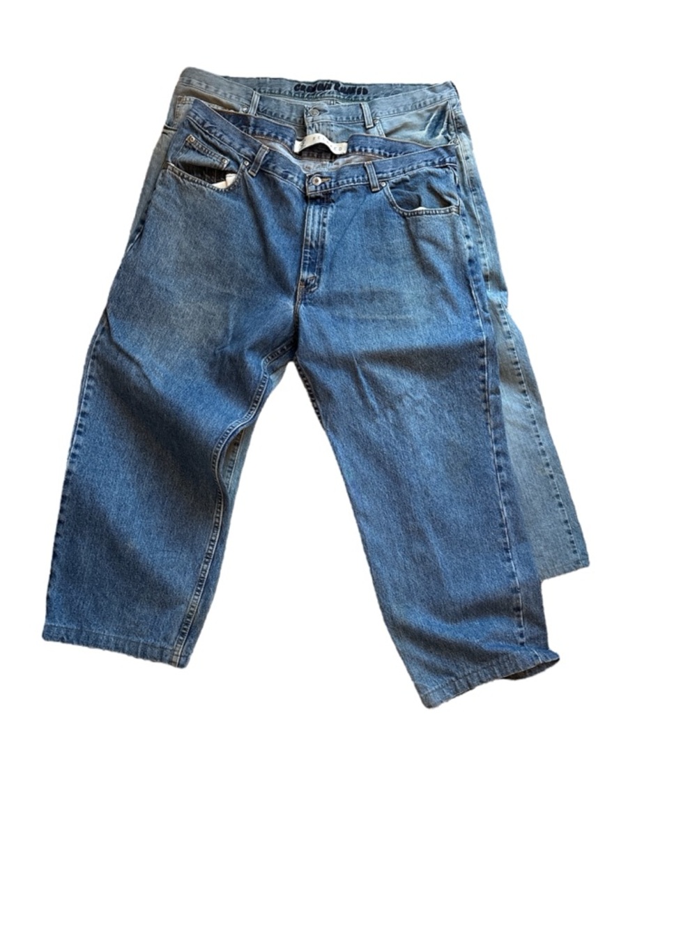 Men's Blue Jeans  42 x 25.5 and 42 x 27 - 2 pairs